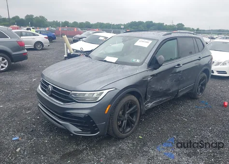 2023 Volkswagen Tiguan 2.0T Se R-Line Black from USA, damaged, VIN 3VV8B7AX8PM076348